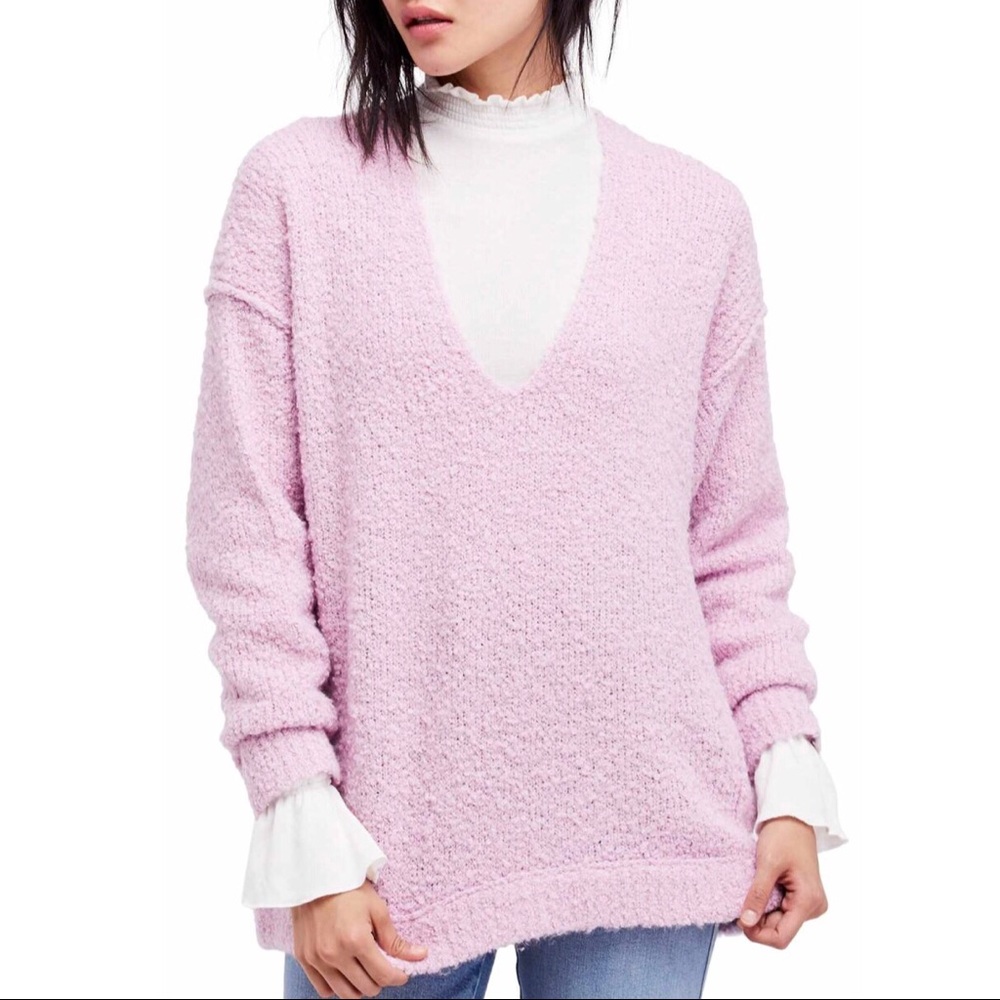 Free People Oversized Sweater, Size S